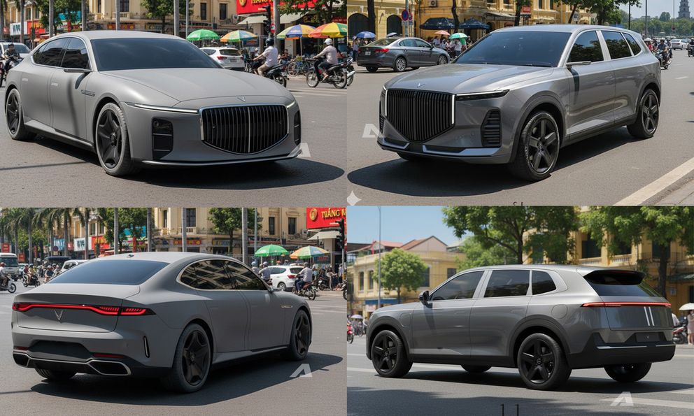 CĐM thi nhau trổ tài thiết kế loạt xe VinFast lạ dự kiến sắp xuất hiện: 'Nếu xe thật giống bản dựng, ra đường chắc bị nhầm là Rolls-Royce ngay'