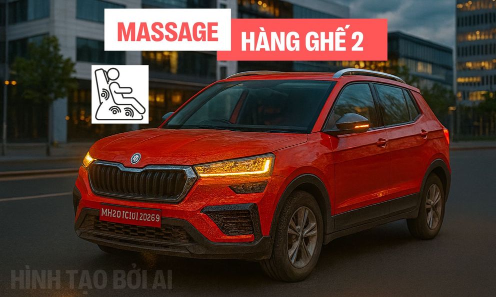 Skoda Kushaq facelift sắp ra mắt có tính năng như xe siêu sang