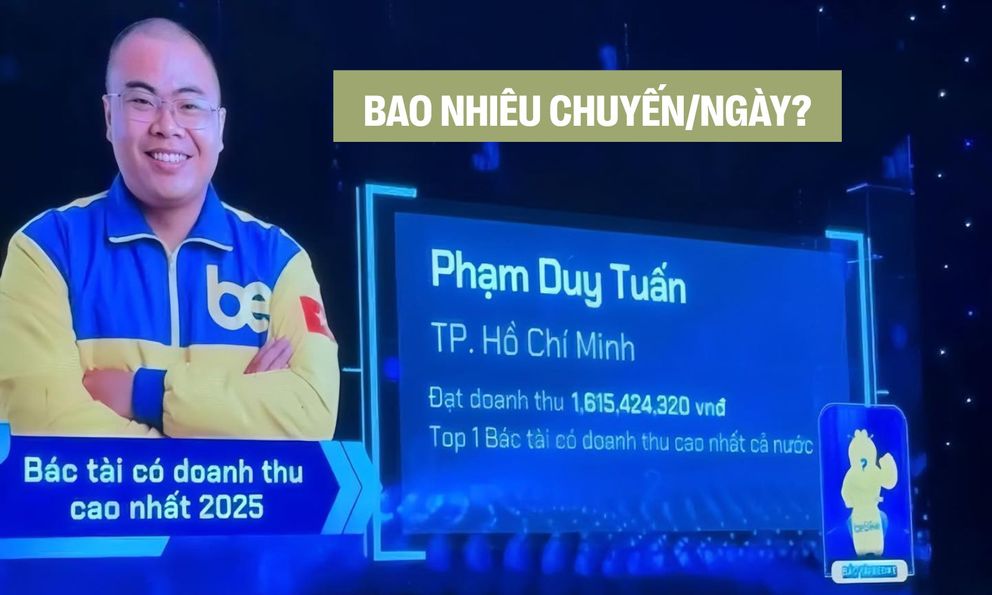 Chạy thế nào được hơn 1,6 tỷ/năm như tài xế Be hot nhất MXH? Đây có thể là câu trả lời!