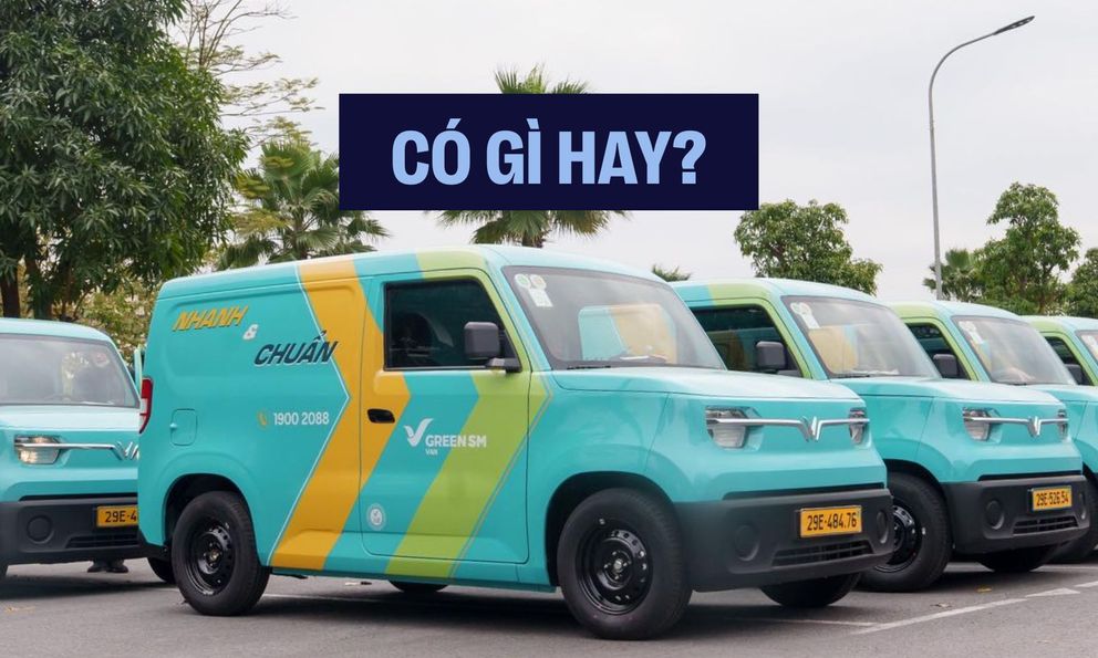 Tôi thử đặt giao hàng bằng VinFast EC Van và đây là những điều chưa kể