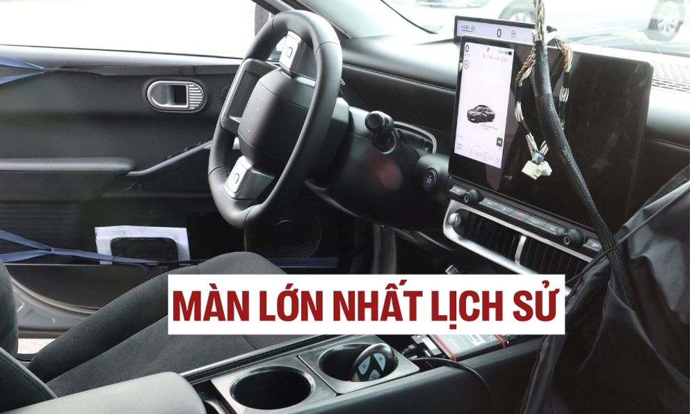 Tucson và Elantra thế hệ mới 'lột xác' nội thất: Màn 17inch lớn nhất từng có trên xe Hyundai phổ thông, ra mắt ngay năm nay