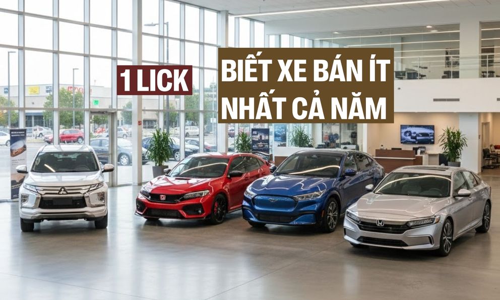 10 xe bán ít nhất năm 2025 hợp lại cũng không bằng Yaris Cross một tháng, có cả xe điện, có mẫu bán ít 'trường kỳ' dù giảm giá hàng trăm triệu