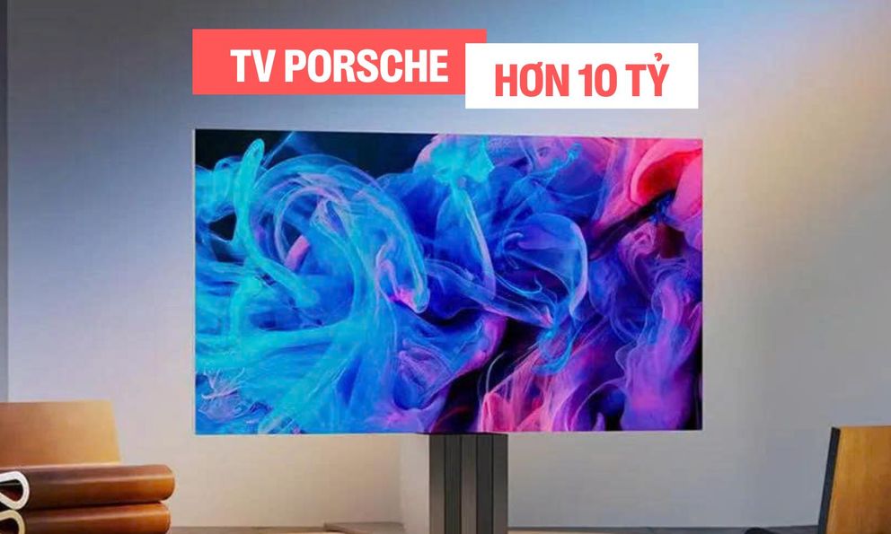 Đây là TV cực độc hợp tác sản xuất bởi Porsche: Như một tác phẩm nghệ thuật, kích thước lên tới 221 inch, giá quy đổi hơn 10,5 tỷ đồng