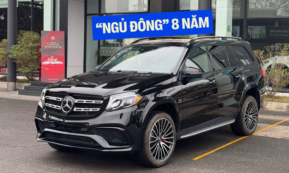Mercedes-AMG GLS 63 'phủ bụi' gần một thập kỷ tại cảng tái xuất: Xe mới 100%, giá rẻ bất ngờ cho dân chơi sưu tầm