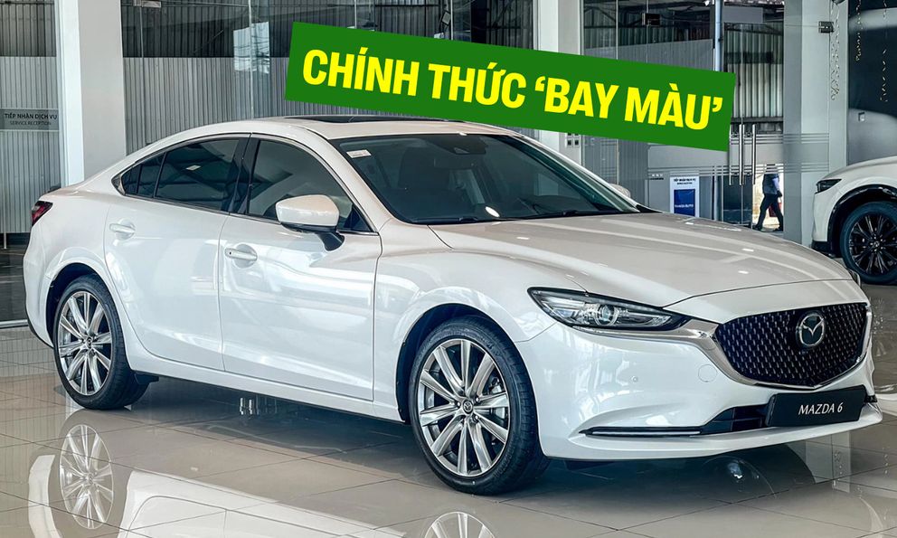 Bán 1 xe/tuần, Mazda6 'nối gót' Honda Accrod 