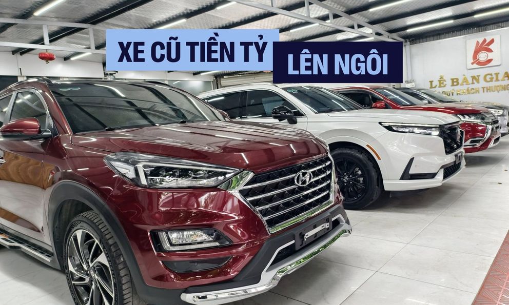 Không phải xe giá rẻ, xe cũ tiền tỷ mới là ‘ngôi sao’ năm 2025