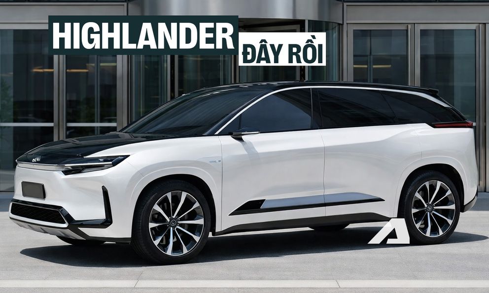 Hóa ra SUV bí ẩn gần đây chính là Toyota Highlander đời mới: Thiết kế lột xác từ ngoài vào trong, động cơ điện, AWD