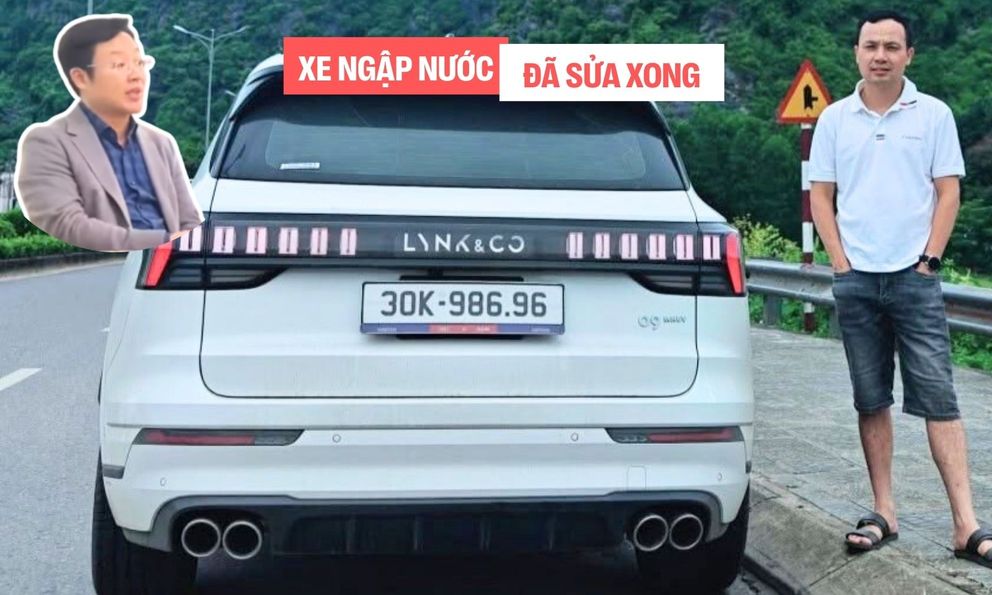 Vụ Lynk & Co 09 ngập nước ở Thái Nguyên: Đích thân TGĐ Tasco Auto ra tay như thế nào?