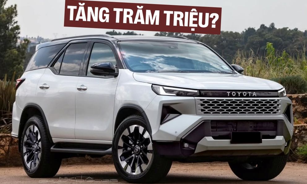 Xem trước Toyota Fortuner đời mới: Có điểm giống Hilux, lần đầu có ADAS cấp 2, màn hình khủng, giá có thể tăng tới cả trăm triệu đồng