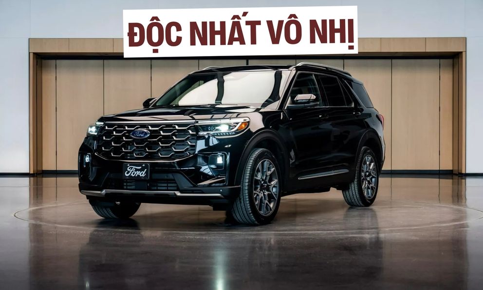 Ford Explorer có bản cực độc: Dùng động cơ hybrid đã bị khai tử, có tiền cũng không mua được