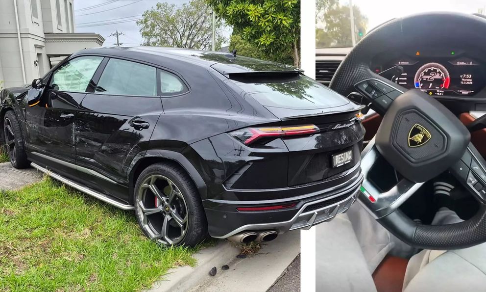 Thiếu niên 16 tuổi trộm Lamborghini Urus của triệu phú đi “quậy” phố, bị truy đuổi bằng trực thăng và đâm nát đầu xe