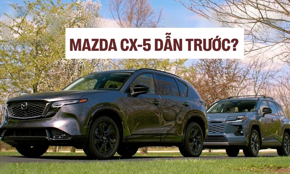Mazda CX-5 bất ngờ được quan tâm hơn Toyota RAV4