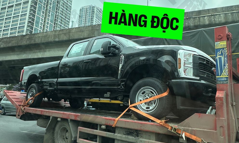 Ford F-250 Super Duty đời mới đầu tiên xuất hiện tại Hà Nội: Dài hơn 6 mét, dùng máy V8, chờ dân chơi Việt đến ‘hốt’ hàng độc