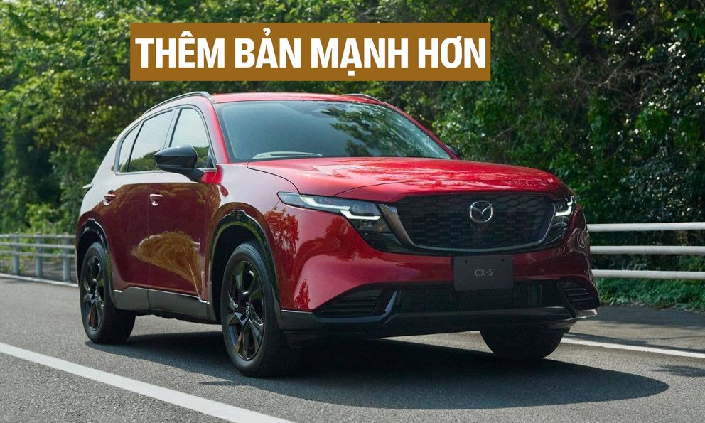 Mazda CX-5 2026 thêm động cơ hybrid mới mạnh hơn, cạnh tranh CR-V