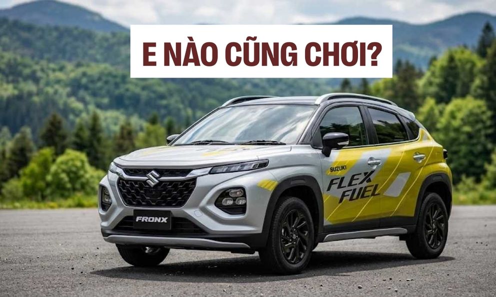 Suzuki Fronx dự kiến thêm bản có thể chạy với xăng 100% ethanol ngay tháng sau, nếu về Việt Nam sẽ là một 'cú hích'