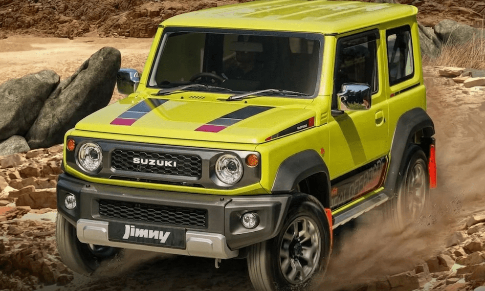 Suzuki Jimny thêm bản cho người thích chạy rừng: Mâm mới, màu mới, không phải ai cũng mua được