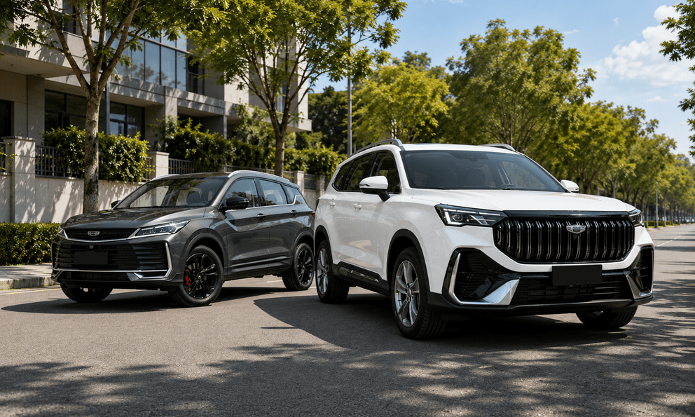 Geely chốt lịch ra mắt Okavango và Coolray tại Việt Nam: Trải dài từ SUV cỡ B đến SUV 7 chỗ giá mềm