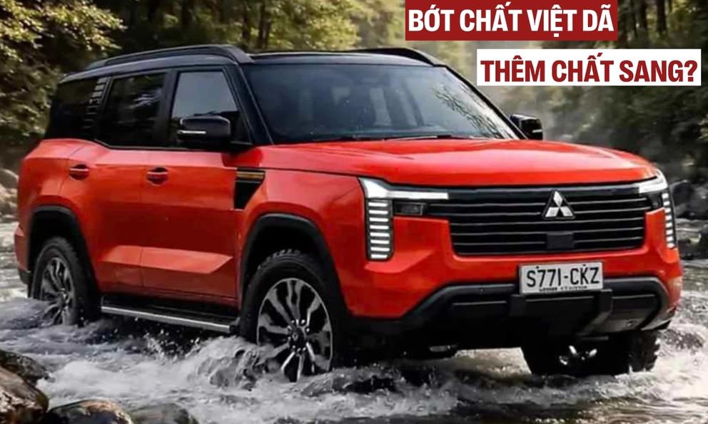 Được tận mắt nhìn thấy Mitsubishi Pajero mới, nhóm khách hàng tiết lộ: Lớn như Prado, nội thất 'cận sang'