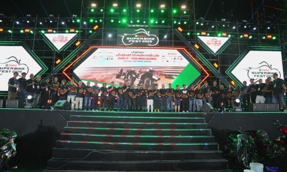 Castrol Superbike Fest 2026 khép lại tại Nha Trang