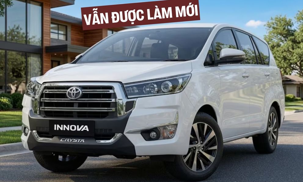 Toyota Innova đời cũ vẫn được nâng cấp trước khi khai tử: Mặt trước hầm hố hơn, thêm tiện nghi bên trong