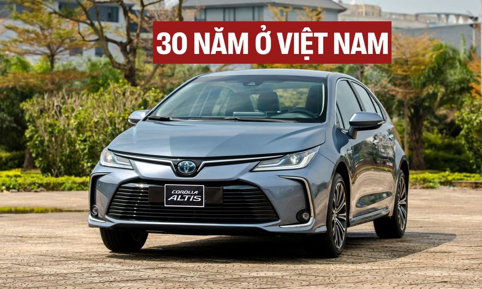 30 năm, 8 phiên bản Toyota Corolla Altis tại Việt Nam: Từ vua doanh số tới mẫu xe hết thời