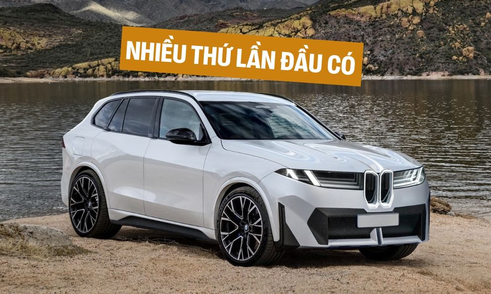 BMW X5 thế hệ mới có chi tiết gây tranh cãi như Ford Mustang Mach-E, lần đầu có động cơ không chạy bằng điện hay xăng