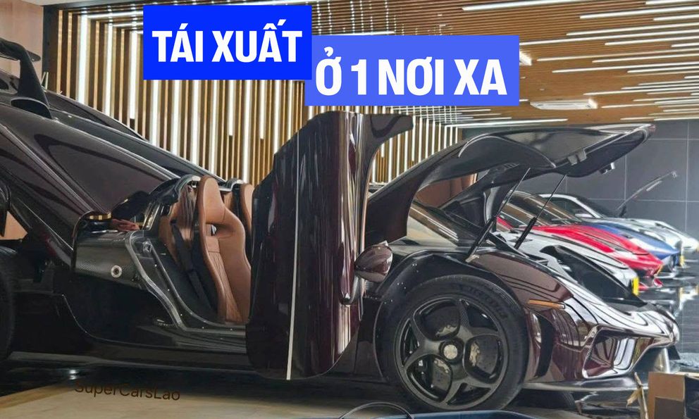 Koenigsegg Regera từng của Hoàng Kim Khánh xuất hiện tại Lào trước đồn đoán về tay chủ mới
