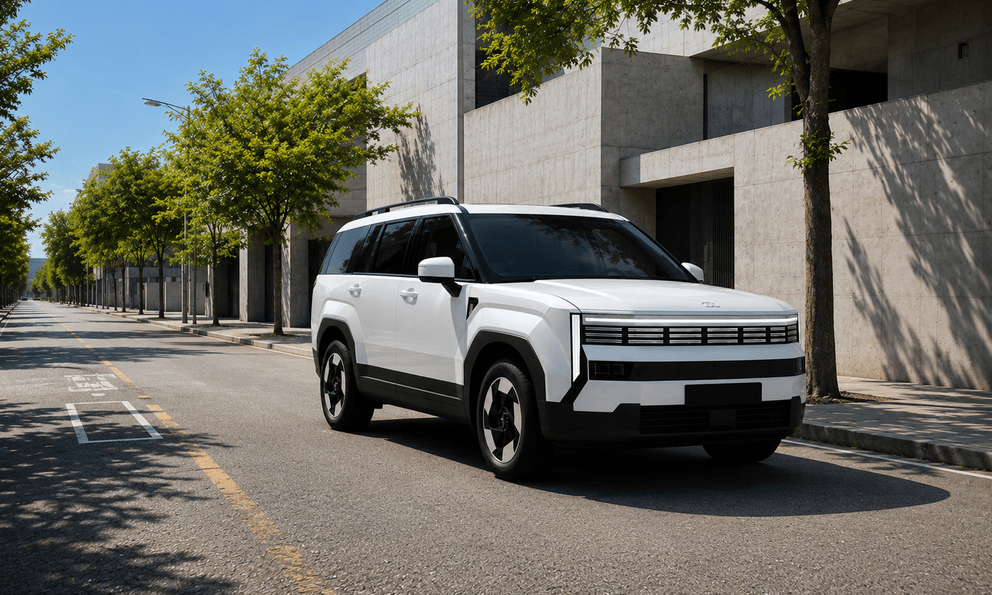 Hyundai Santa Fe facelift lộ ảnh dựng bản EREV: Thiết kế có thể lột xác, hướng đến vẻ hiện đại hơn