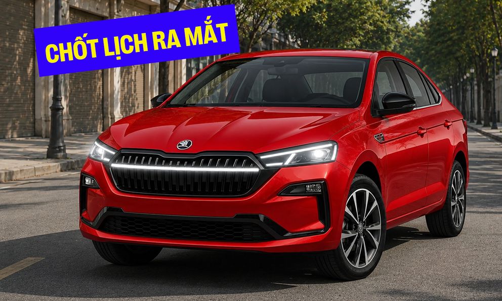 Skoda Slavia 2026 dự kiến ra mắt vào tháng 8: Thiết kế tinh chỉnh, có nét của Kushaq, thêm công nghệ nhưng vẫn giữ động cơ cũ