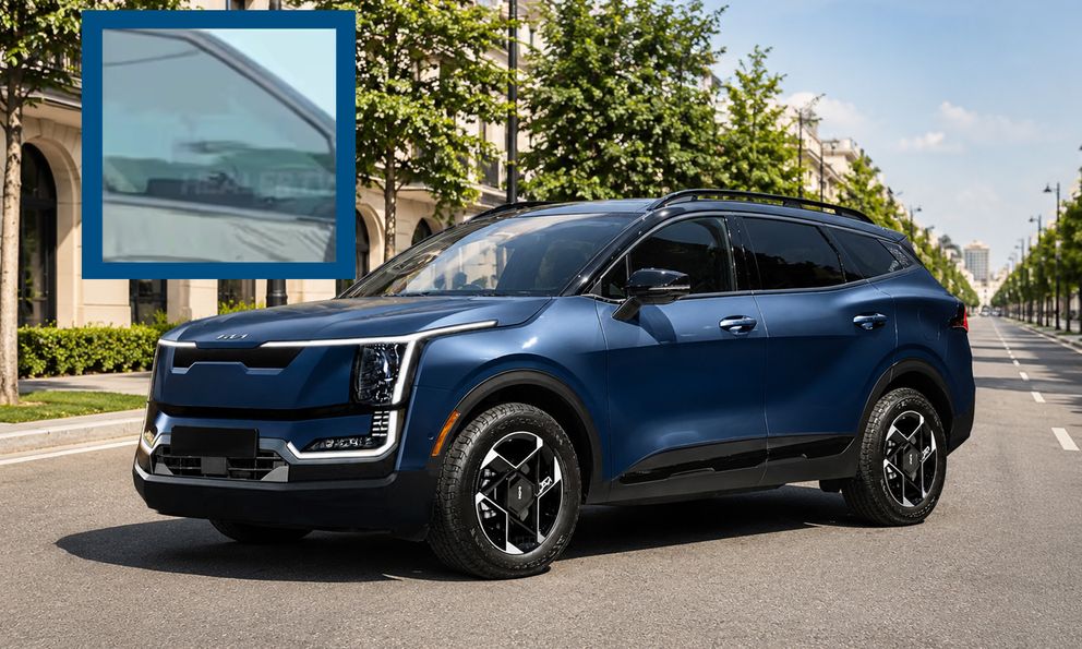 Kia Sportage đời mới lộ nội thất với màn hình siêu lớn, dễ có nhiều điểm chung với Tucson