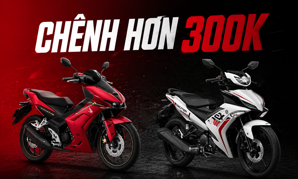 Cùng giá khoảng 50 triệu đồng chọn Yamaha Exciter ‘base’ hay Honda Winner R bản đắt nhất: Lấy động cơ mạnh hay công nghệ xịn hơn?