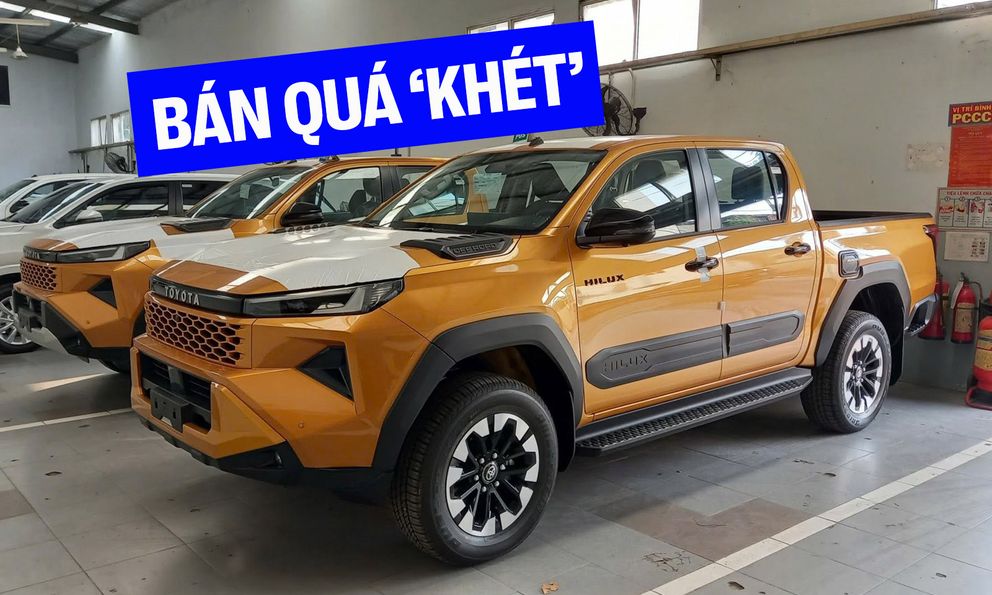 Toyota Hilux lần thứ hai trong năm bán vượt Ranger, lên ngôi vua doanh số bán tải tháng 6 tại Việt Nam với 1.000 xe bán ra