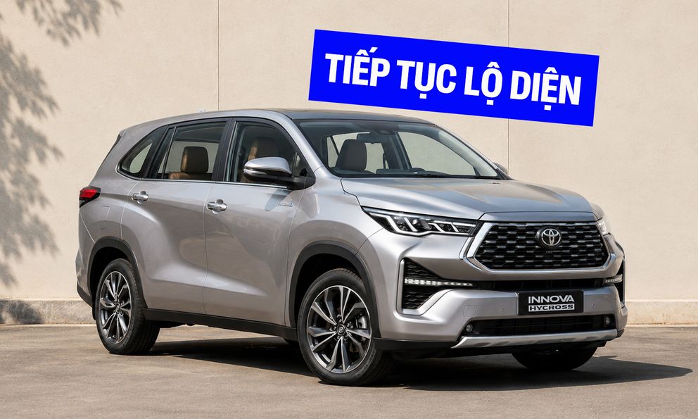Toyota Innova Cross 2027 lộ nội thất trên đường thử: Màn hình lớn hơn, hứa hẹn nâng cấp hàng loạt tiện nghi