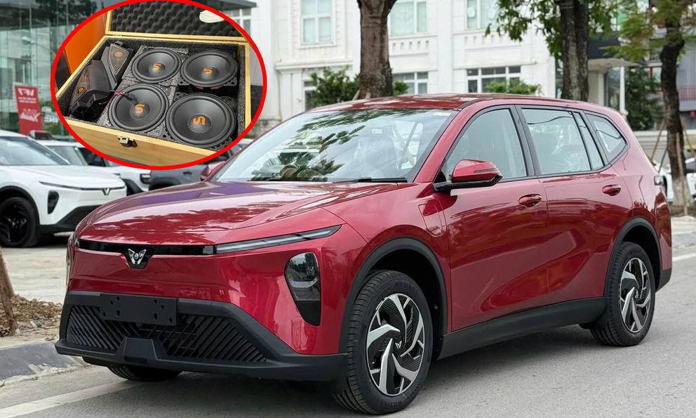 Chủ xe VinFast Limo Green, VF MPV 7 muốn nâng cấp âm thanh mà sợ mất zin thì đây là giải pháp: 7 loa cả sub, có DSP, không đục khoét