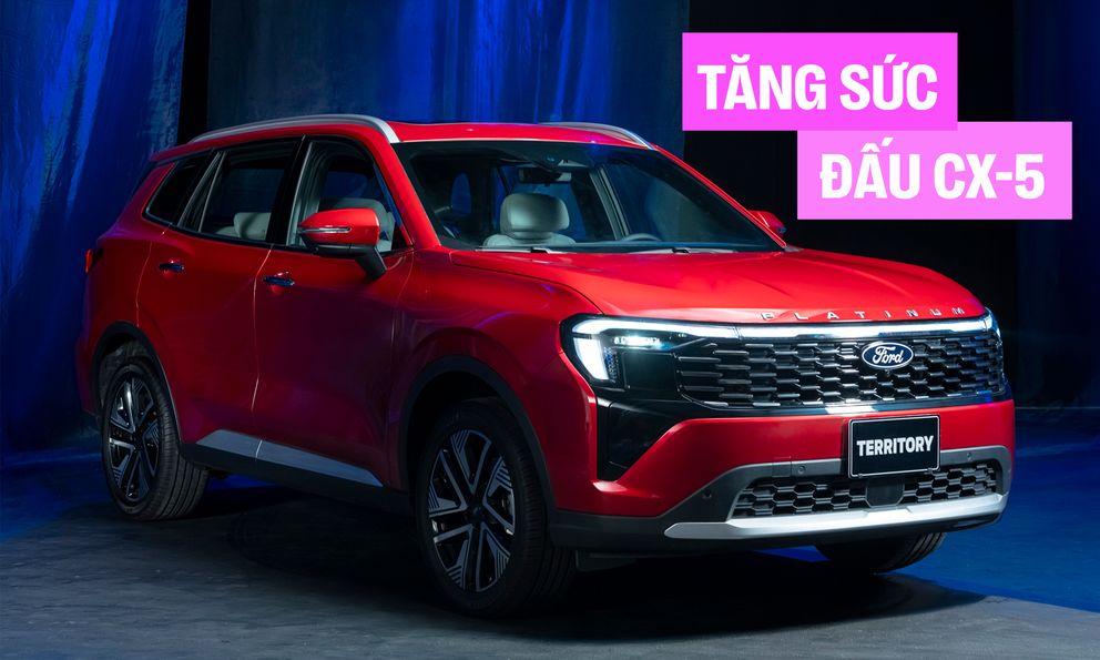 Ford Territory Platinum 2026 ra mắt Việt Nam: Giá 916 triệu đồng, thiết kế tinh chỉnh nhẹ, thêm tính năng ADAS cạnh tranh Tucson, CX-5