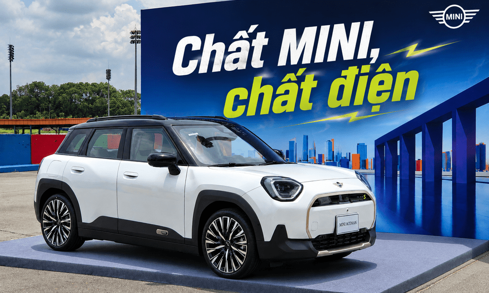 Xem thực tế MINI thuần điện đầu tiên Việt Nam giá hơn 2,4 tỷ đồng: Nội thất trau chuốt tỉ mỉ, chạy hơn 400/sạc