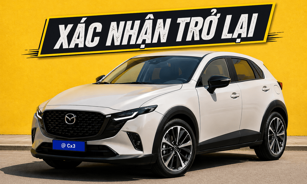 Mazda CX-3 trở lại với thế hệ mới, sắp được sản xuất ngay gần Việt Nam