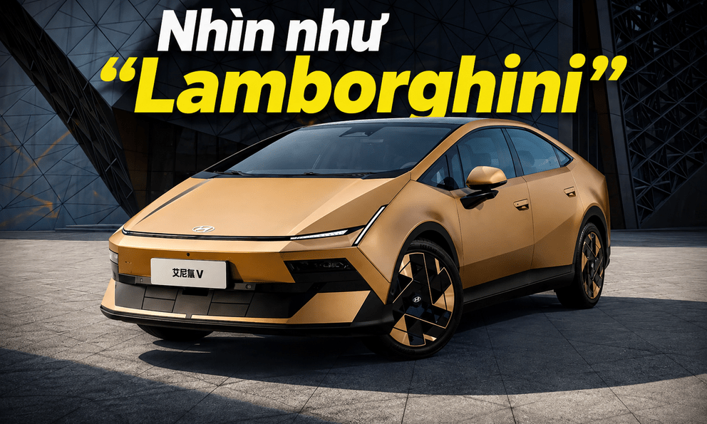 Hyundai tung sedan điện giá quy đổi chỉ 600 triệu: Thiết kế như Lamborghini, chạy Hà Nội - Quảng Trị chỉ trong 1 lần sạc 