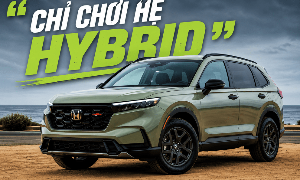 Honda CR-V thế hệ mới có thể bỏ động cơ xăng truyền thống, chuyển sang hybrid toàn bộ