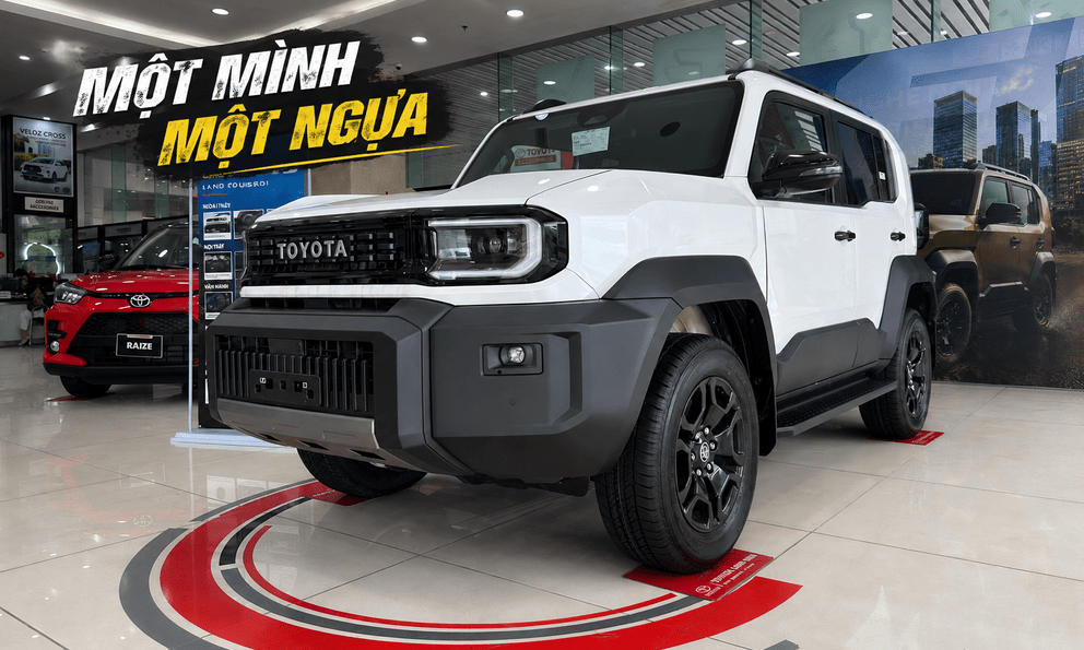 Toyota sụt giảm doanh số tại Việt Nam, riêng tân binh Land Cruiser FJ ngược dòng ngoạn mục dù đại lý gắn mác 'kèm lạc'