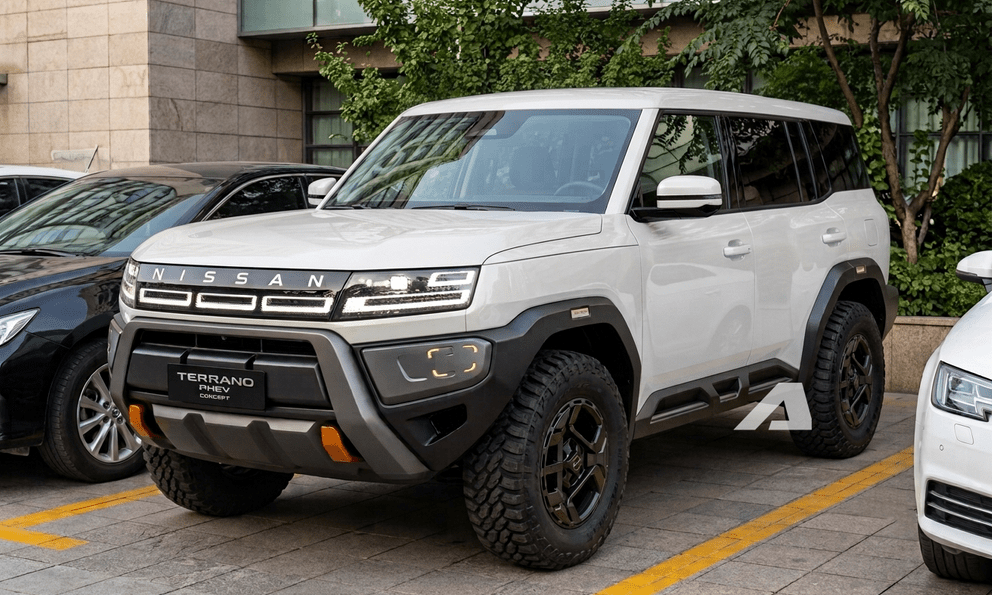 SUV Nissan cạnh tranh Land Cruiser Prado lần đầu lộ diện trên đường: Cản hầm hố như Ranger Raptor, nội thất cao cấp, máy hybrid cắm sạc