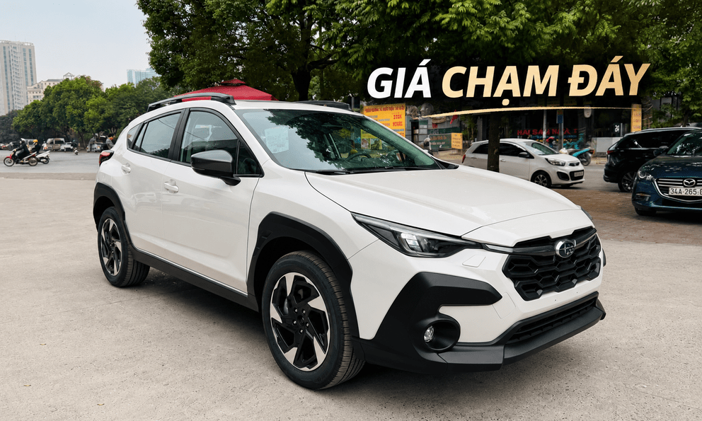 Giá Subaru Crosstrek chạm ‘đáy’: Giảm cao nhất 329 triệu đồng, bản tiêu chuẩn rẻ ngang Corolla Cross