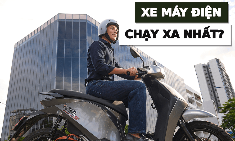 Đâu là mẫu xe máy điện đi xa nhất của từng hãng đang bán tại Việt Nam?