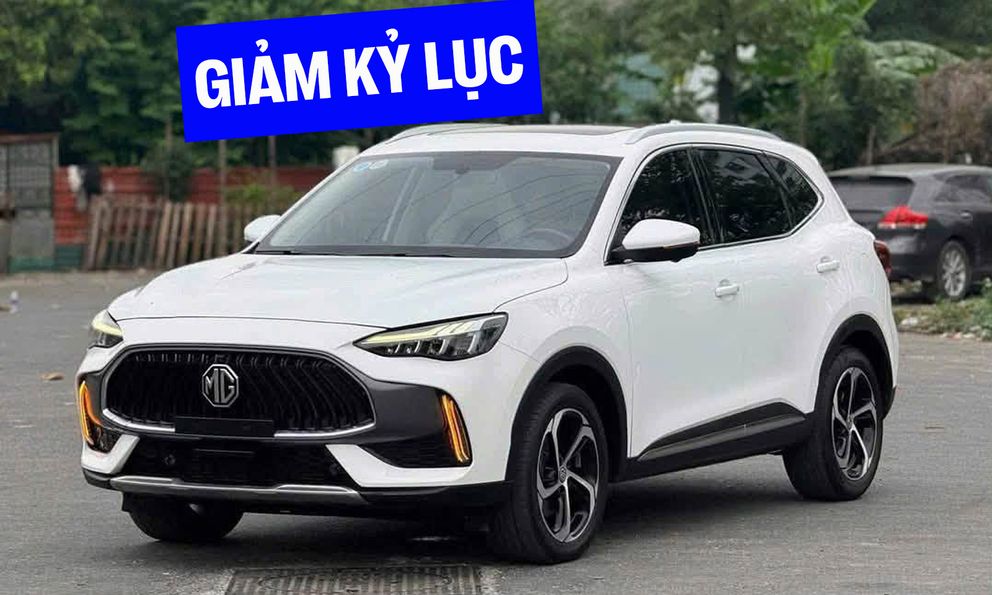 MG HS giảm kỷ lục tại đại lý: Bản tiêu chuẩn còn 485 triệu đồng, rẻ ngang Kia Sonet