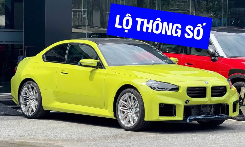 BMW M2 lộ thông số cùng giá dự kiến từ 4,099 tỷ tại Việt Nam: Động cơ 480hp, có tùy chọn số sàn, riêng gói hiệu năng cao giá đã hơn 1,2 tỷ đồng