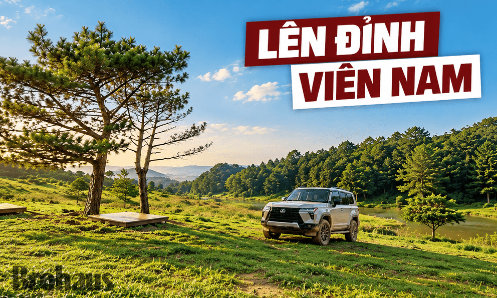 Tôi cầm Lexus GX leo núi Hòa Bình trong ngày, tìm được một nơi cực 'chill' trên đỉnh, nhưng nếu nghe theo Google Maps thì không thể tới