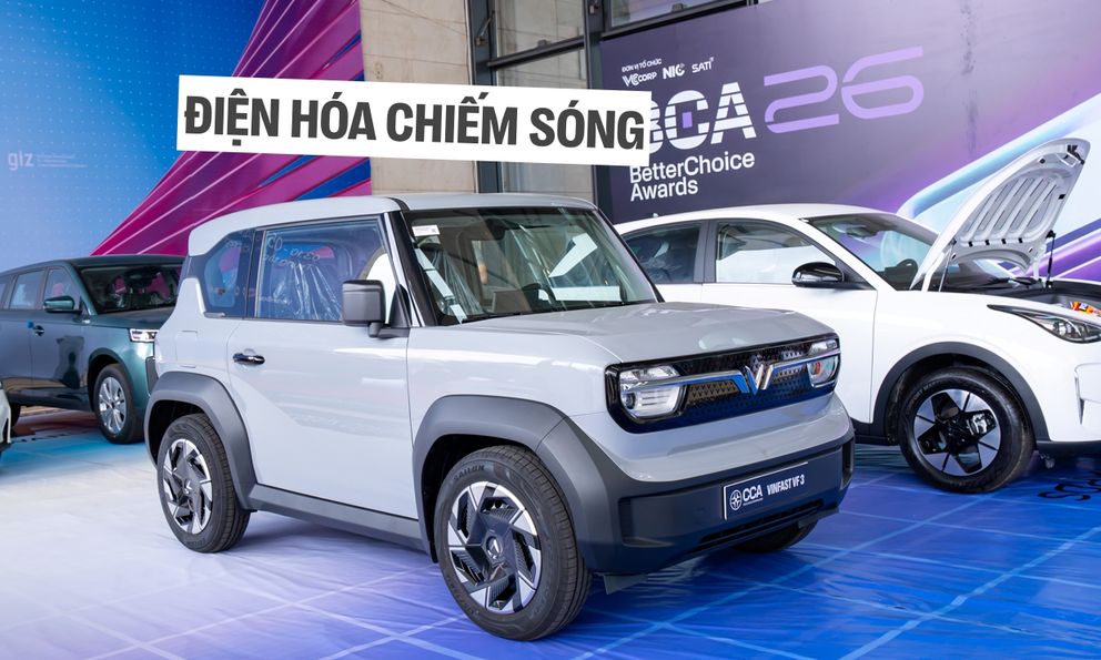 Xe điện hóa chiếm sóng VIMS và Car Choice Awards 2026: Cuộc chuyển dịch đang vượt ra ngoài những chiếc xe