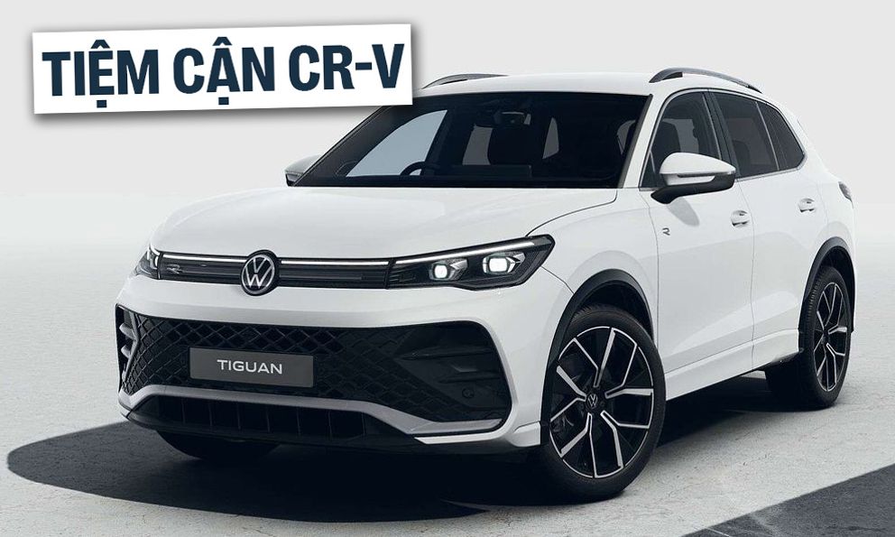 Volkswagen Tiguan đời mới rục rịch về Việt Nam: Giá dự kiến từ hơn 1,3 tỷ đồng, nhập Đức, cạnh tranh CR-V