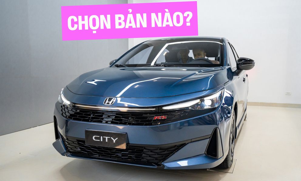 So sánh Honda City 2026 bản L và RS vừa mở bán: Chênh 30 triệu đồng, khác biệt ở đâu khi động cơ và công nghệ an toàn gần như giống nhau?