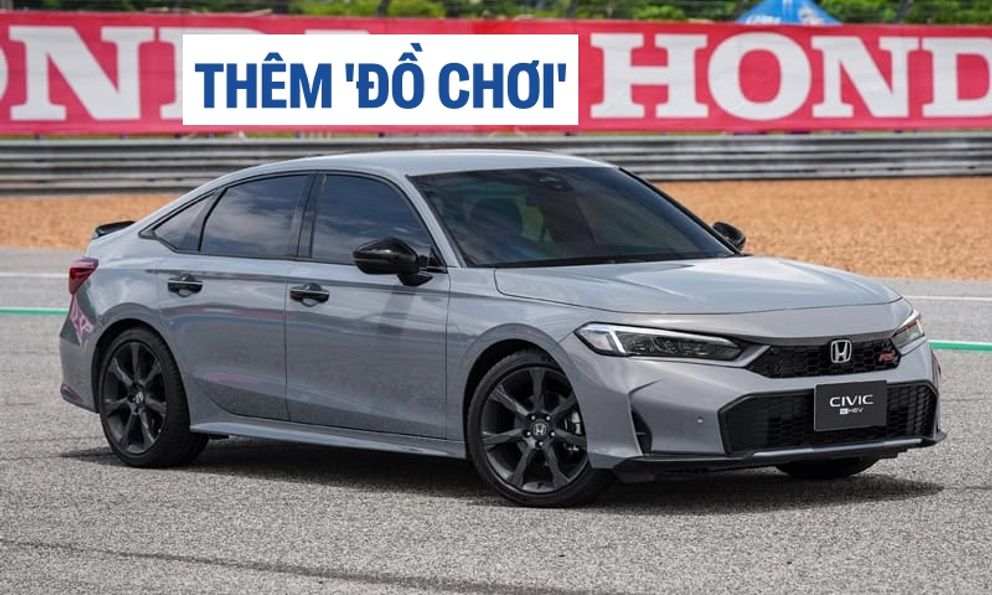 Honda Civic e:HEV bản nâng cấp ra mắt: Thêm 'đồ chơi' thể thao, lược bớt tùy chọn màu, giá tăng nhẹ